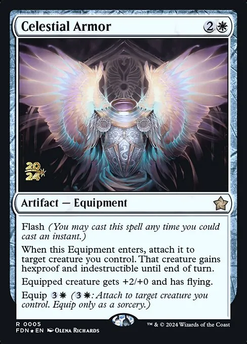 Celestial Armor · Foundations Promos 5s/106