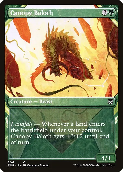 Canopy Baloth · Zendikar Rising 304/407