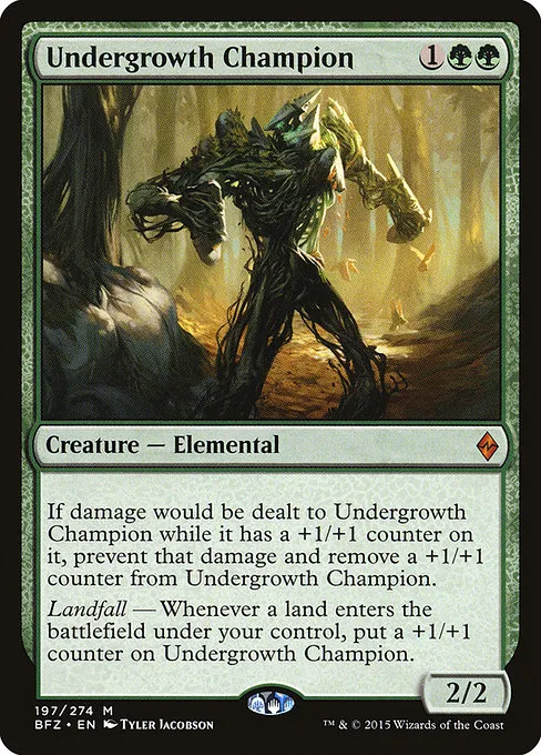 Undergrowth Champion · Battle for Zendikar 197/299