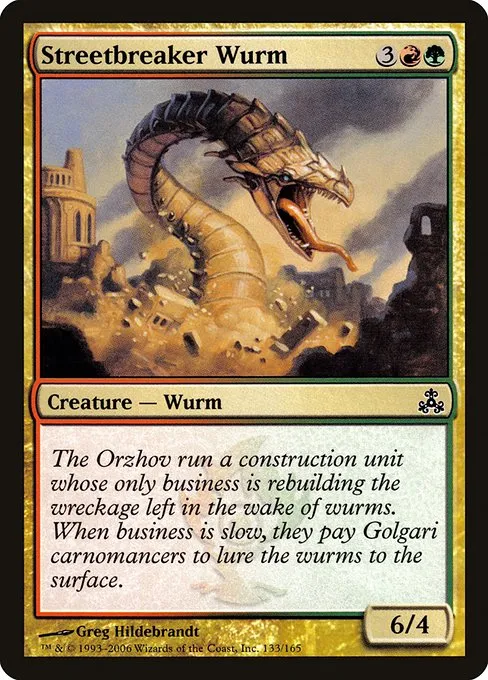 Streetbreaker Wurm · Guildpact 133/167