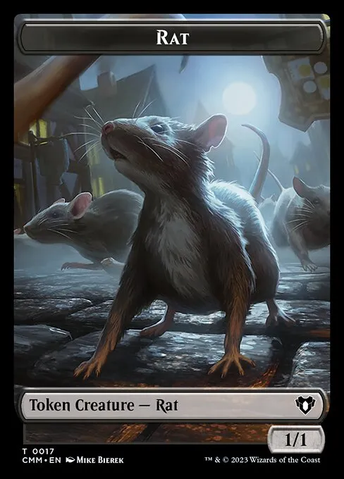 Rat · Commander Masters Tokens 17/81
