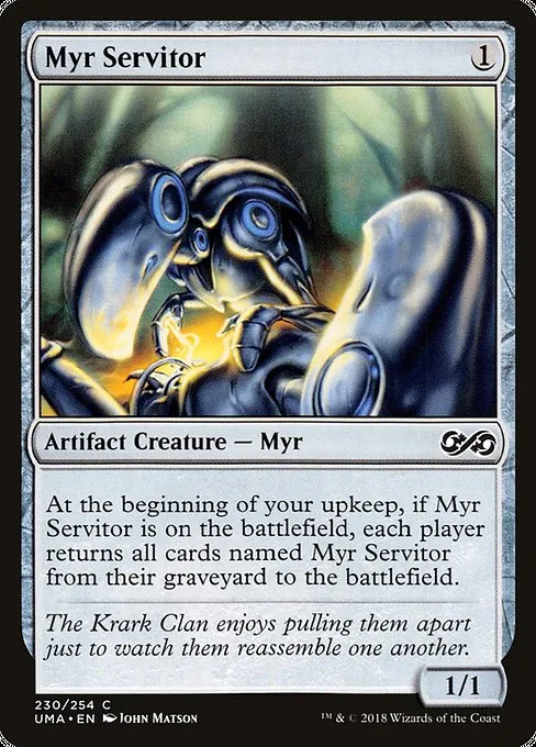 Myr Servitor · Ultimate Masters 230/254