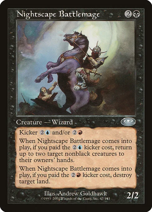 Nightscape Battlemage · Planeshift 47/146