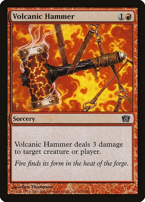 Volcanic Hammer · Eighth Edition 231★/711