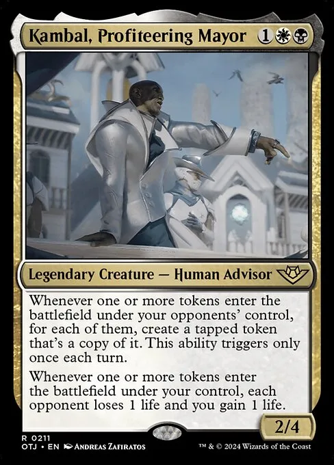 Kambal, Profiteering Mayor · Outlaws of Thunder Junction 211/374