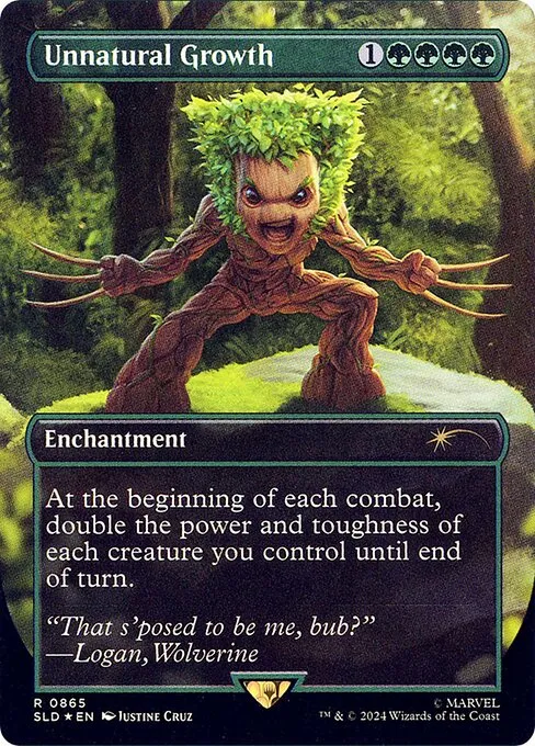 Unnatural Growth · Secret Lair Drop 865/2547