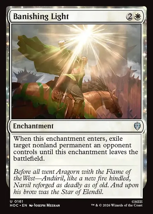 Banishing Light · The Hobbit Commander 161/7