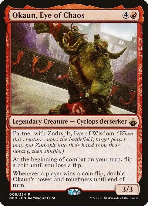 Okaun, Eye of Chaos · Battlebond 6/256