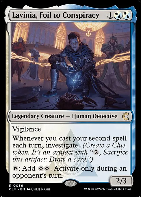 Lavinia, Foil to Conspiracy · Ravnica: Clue Edition 36/284