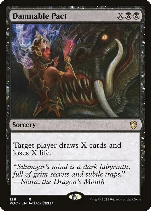 Damnable Pact · Crimson Vow Commander 126/188