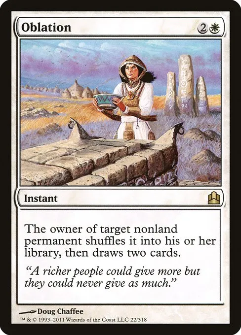 Oblation · Commander 2011 22/318