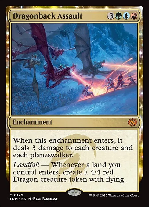 Dragonback Assault · Tarkir: Dragonstorm 179/427