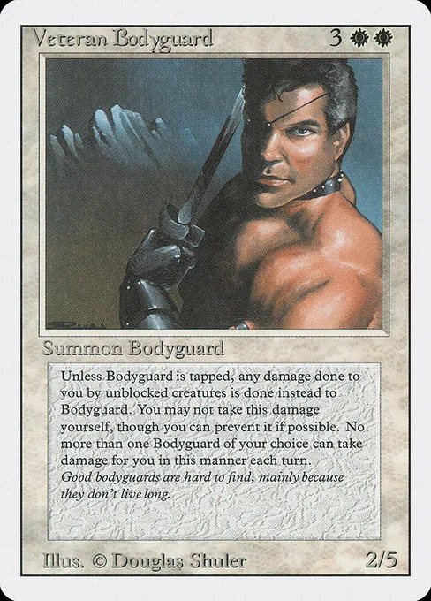 Veteran Bodyguard · Revised Edition 42/306