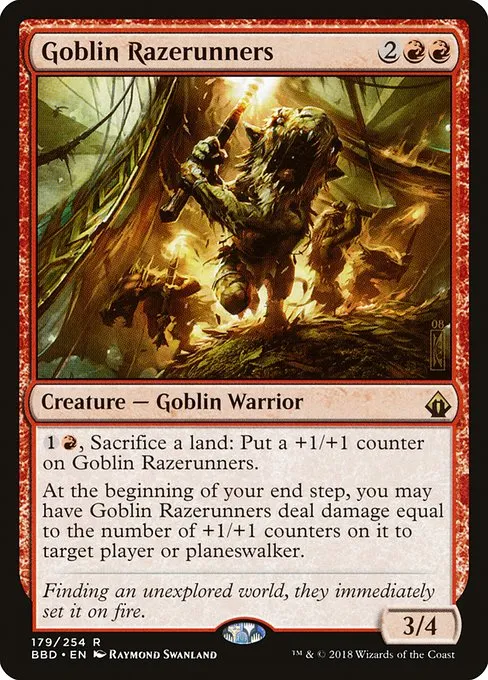 Goblin Razerunners · Battlebond 179/256