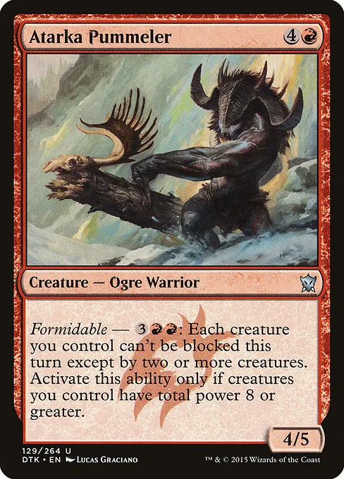 Atarka Pummeler · Dragons of Tarkir 129/264