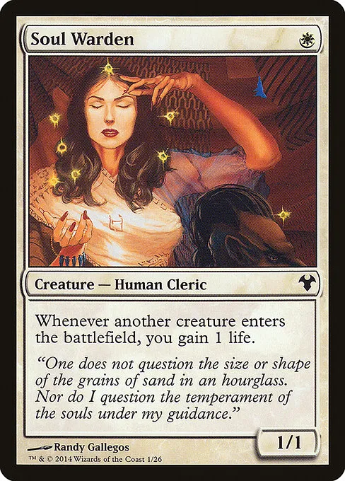 Soul Warden · Modern Event Deck 2014 1/26