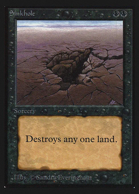 Sinkhole · Collectors' Edition 130/302