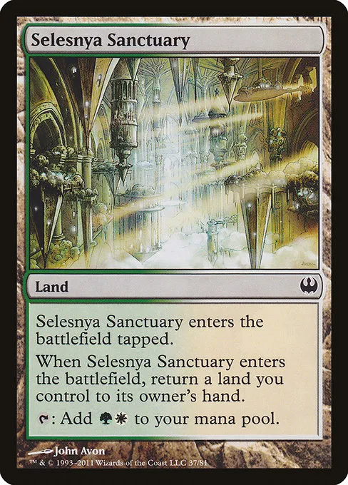 Selesnya Sanctuary · Duel Decks: Knights vs. Dragons 37/81