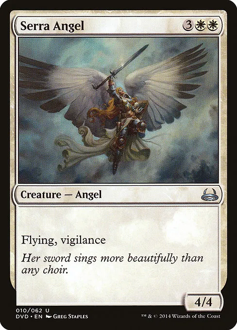 Serra Angel · Duel Decks Anthology: Divine vs. Demonic 10/62