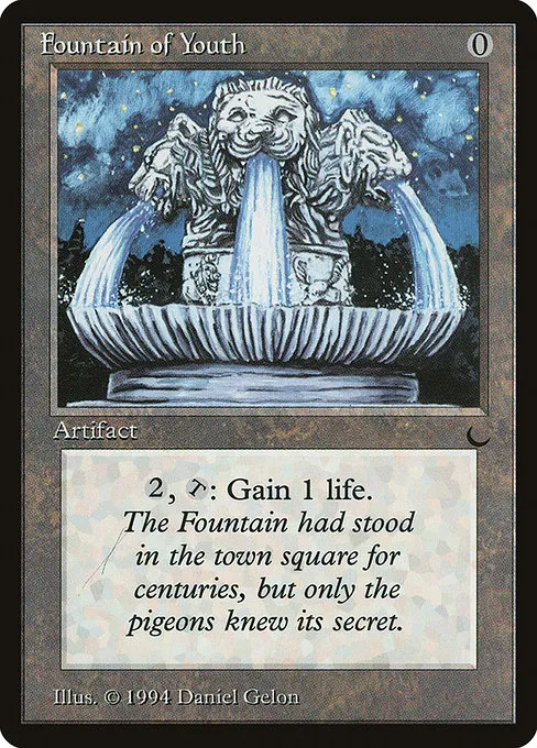 Fountain of Youth · The Dark 103†/122