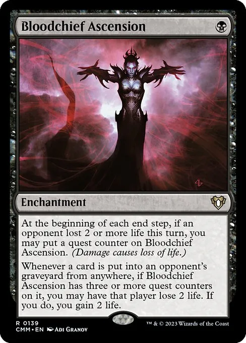 Bloodchief Ascension · Commander Masters 139/1067