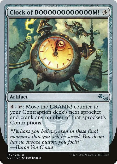 Clock of DOOOOOOOOOOOOM! · Unstable 142/268
