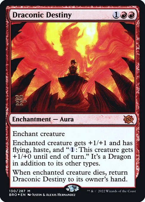 Draconic Destiny · The Brothers' War Promos 130s/171