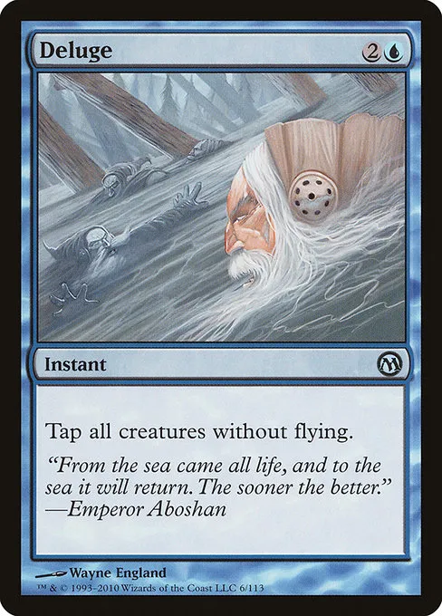 Deluge · Duels of the Planeswalkers 6/113
