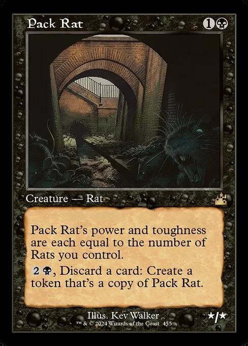 Pack Rat · Ravnica Remastered 455/531