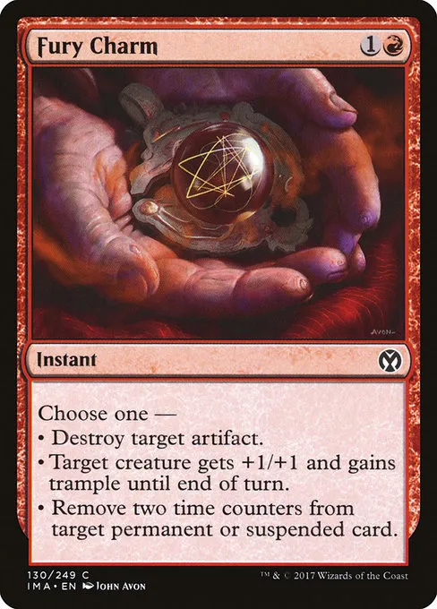 Fury Charm · Iconic Masters 130/249