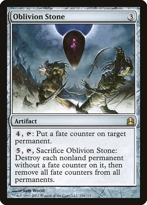 Oblivion Stone · Commander 2011 254/318