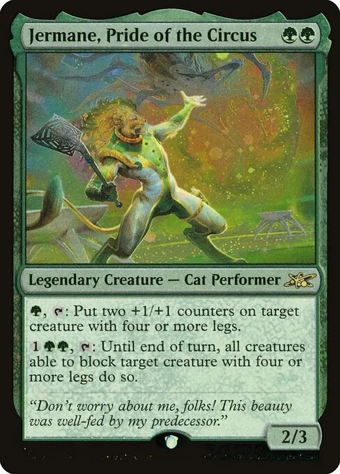 Jermane, Pride of the Circus · Unfinity 430/639