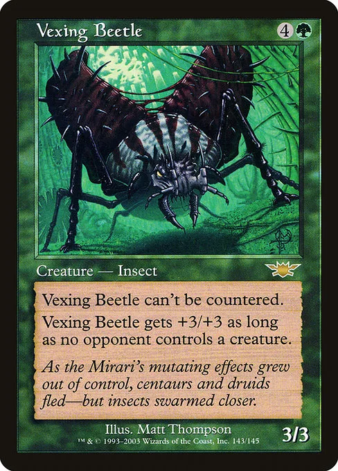 Vexing Beetle · Legions 143/145