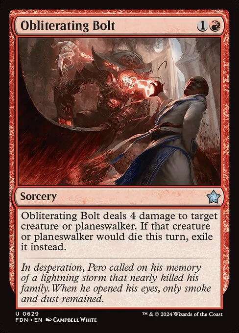 Obliterating Bolt · Foundations 629/771