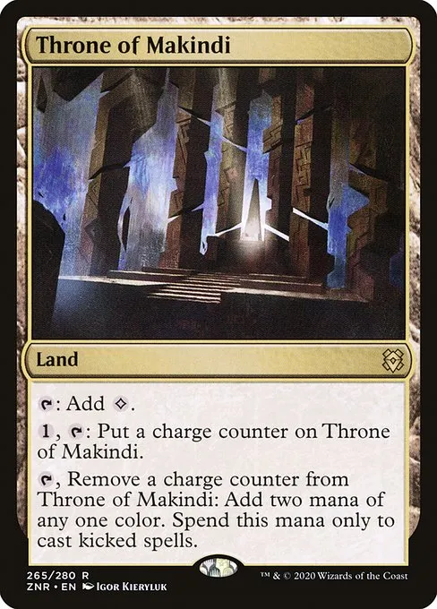 Throne of Makindi · Zendikar Rising 265/407