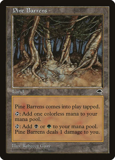 Pine Barrens · Tempest 321/350