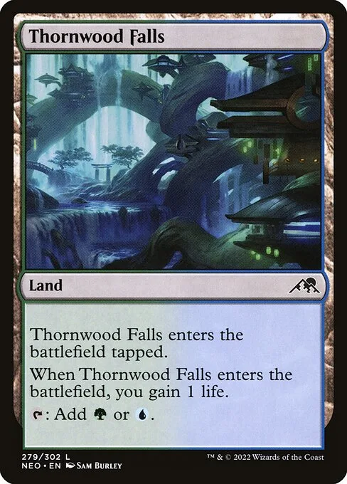 Thornwood Falls · Kamigawa: Neon Dynasty 279/531