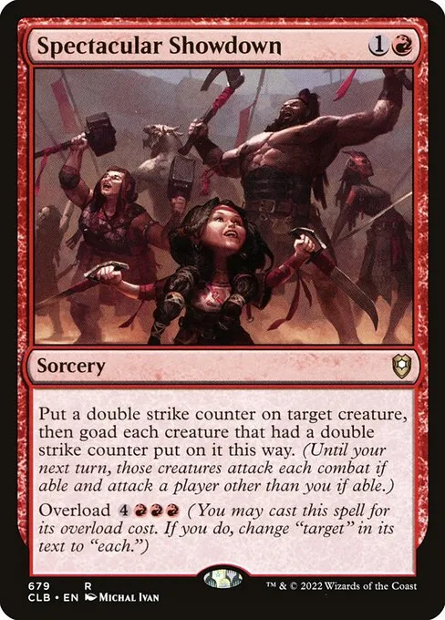 Spectacular Showdown · Commander Legends: Battle for Baldur's Gate 679/936