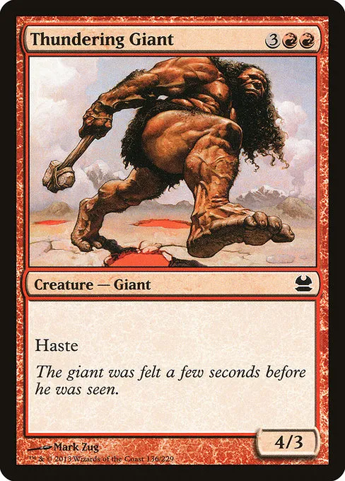 Thundering Giant · Modern Masters 136/229
