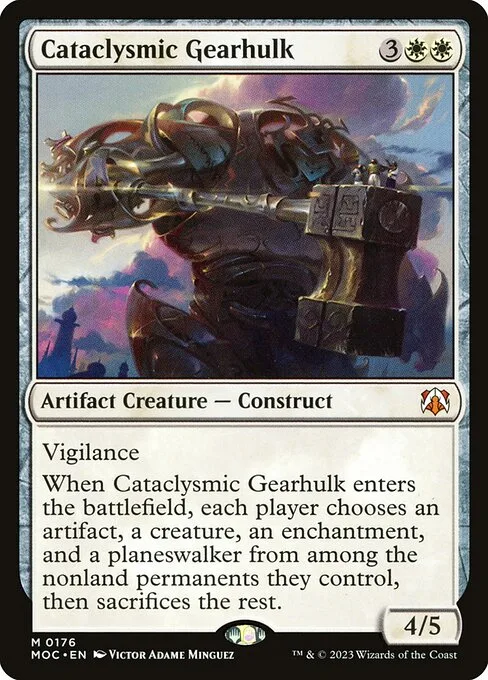 Cataclysmic Gearhulk · March of the Machine Commander 176/450