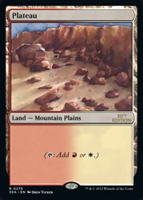 Plateau · 30th Anniversary Edition 275/594