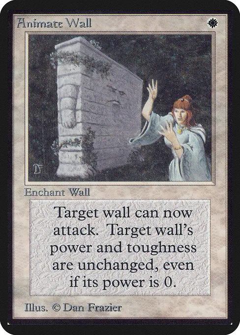 Animate Wall · Limited Edition Alpha 1/295