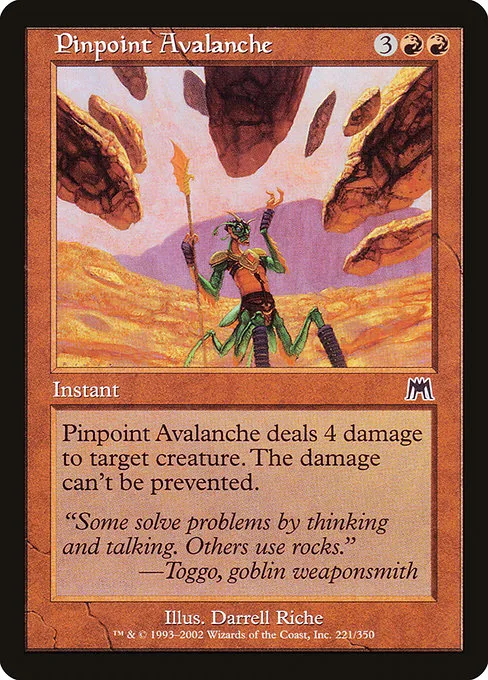 Pinpoint Avalanche · Onslaught 221/351