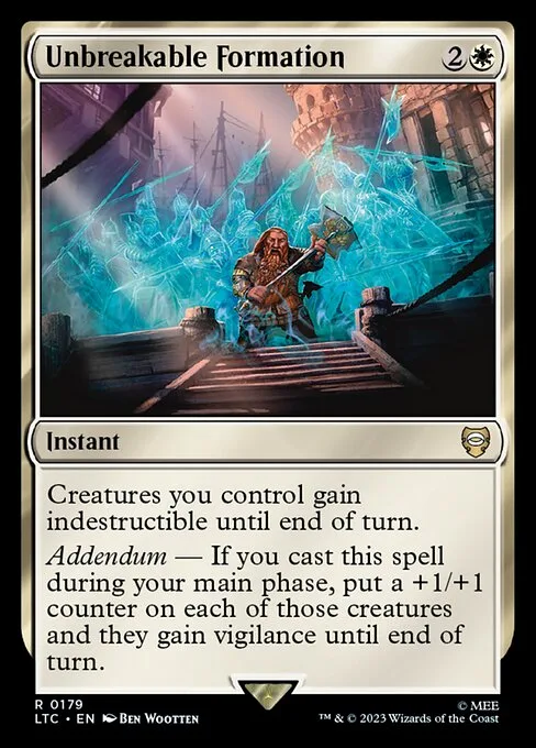 Unbreakable Formation · Tales of Middle-earth Commander 179/591