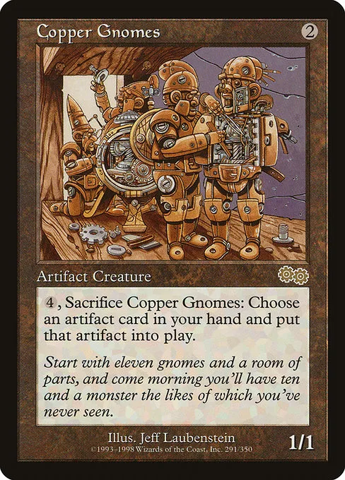 Copper Gnomes · Urza's Saga 291/357
