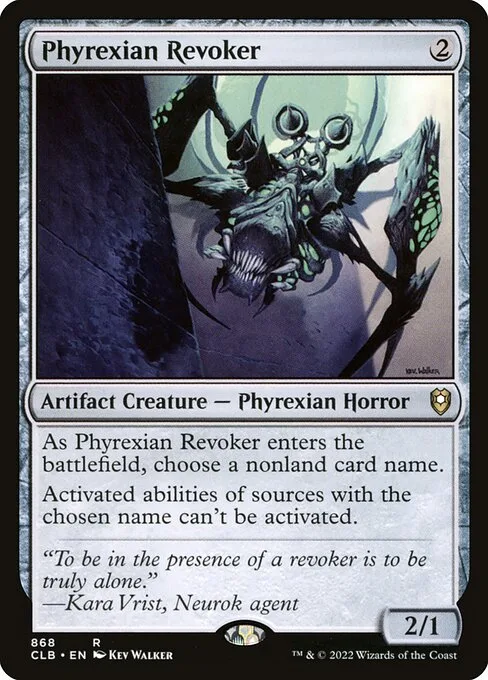 Phyrexian Revoker · Commander Legends: Battle for Baldur's Gate 868/936