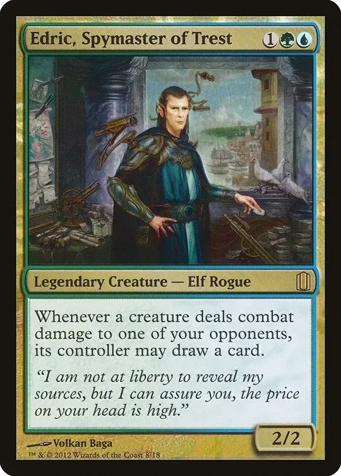 Edric, Spymaster of Trest · Commander's Arsenal 8/18