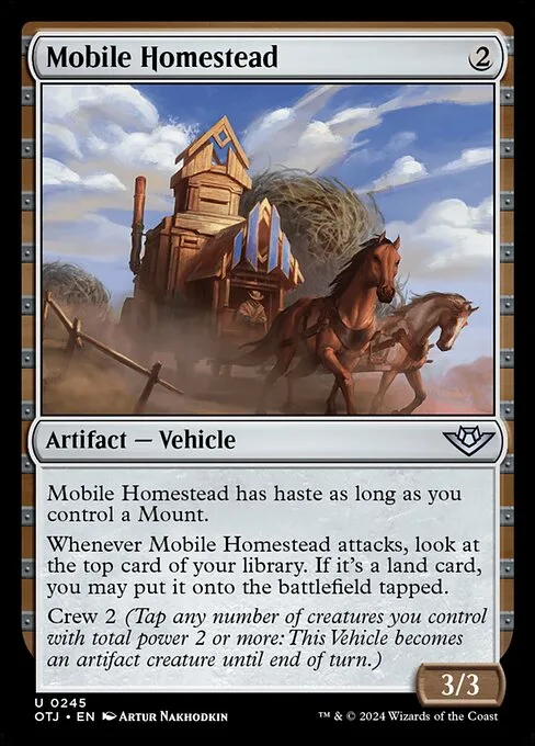 Mobile Homestead · Outlaws of Thunder Junction 245/374