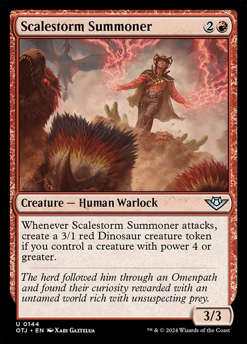 Scalestorm Summoner · Outlaws of Thunder Junction 144/374