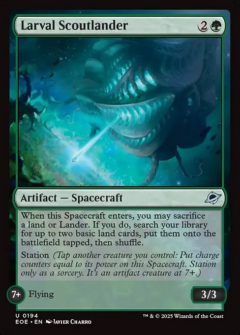 Larval Scoutlander · Edge of Eternities 194/400